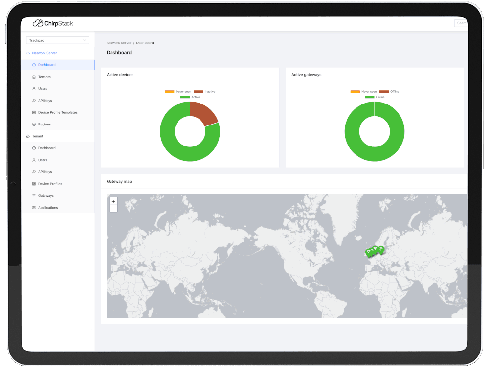 Chirpstack hosting from ChirpCloud